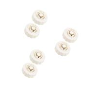 3pcs Steamer Water Tank Cover Replacement Cap for Portable Clothes | Silicone and Plastic Part, White Finish, Easy Removal, Helps Prevent Leaks, for Travel Laundry Use