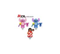 3PCS Stitch and Angie Cartoon Disney Toy Story Mini Figures Fit Lego