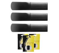 3Pcs Strength 1.5/2.0/2.5 Saxophone Whistles Resin Soprano Mouthpiece Whistles Replacement Accessories Resin Soprano Saxophone Mouthpiece