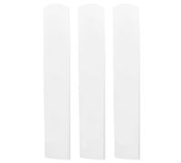 3pcs Strength 2.5 Resin Clarinet Reeds for Practice and Education | Simple Structure, Climate Resistant Design, Easy Storage, Suited to Clarinet Mouthpiece Use for Beginners