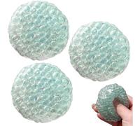 3Pcs Stress Balls for Adult/Kids, Portable Stress Squeeze Toy with Noisy Sound, Ultra Soft Anxiety Relief Toys for Party Favor, School RewardsStress Balls