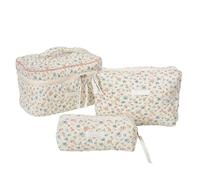 3pcs Stylish and Convenient Travel Makeup Bag Set Toiletries for Business Professionals and Students