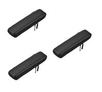 3pcs Stylus Touch Pen Pouch Cap Phones Tablet Holder Holders Grips Pro Charger Pens Gamer Cable Pencil Case Magnetic Holder USB Apple Pencil Holder Pen Case Zipper Case Black