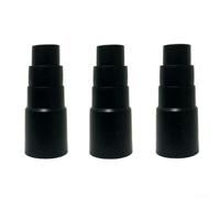 3pcs Suction Reducer for Parkside PWD 30 A1 | 3-piece Set, Fits 21-35mm Hoses, Connects Saws & for sanders, Easy Install, Black
