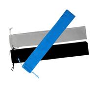 3pcs Suede Vertical Flute Carrying Bags for C Key Recorder | Plush Fabric Pouch, Compact Storage for Marching Band Prep and Performances, Easy Carry
