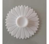 3PCS Sunflower Silicone Cup Covers,Reusable Suction Lids - Seal & Keep Drinks Warm/Cold,Dishwasher Safe For Coffee & Tea