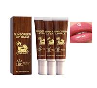 3PCS Sunscreen Lip Balm SPF 30, Moisturizing Sunscreen Lipstick for Dry Cracked Lips, Intensive Hydration & Wrinkle Reduction Care, 15g Long Lasting Lip Repair Cream (3PCS)