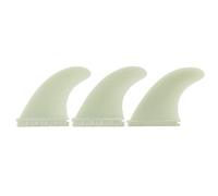 3pcs Surfboard Tail Fin Set, Environmental PVC Surf Fins for Long Board, Stable Triple - Fin Configuration with Easy Install Design for Surfing and Paddleboarding