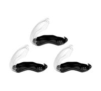 3pcs Swim Goggle Protective Case Plastic Portable Lightweight Black