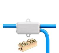 3Pcs T Type Wire Connecto, Terminal Block Quick Wire Connector 1000V 100A High Power Splice Terminal Block No Break Quick Connectors Cable Splitter for Home Wiring