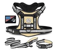 3pcs Tacticals Pet Harness Dogs Vest Harness Outdoor Training Vest Traction Harness Reflective Vest for Dogs