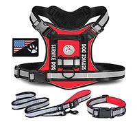 3pcs Tacticals Pet Harness Dogs Vest Harness Outdoor Training Vest Traction Harness Reflective Vest for Dogs