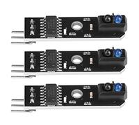 3Pcs TCRT5000 Infrared Reflectance Sensor Module, Digital Output, 5V, for Smart Car Line Tracking
