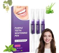 3PCS Teeth Whitening Pen,Teeth Whitening Essence Pen,Improve Dental Brightening,Fast and Effective Removal Tooth Stain Removal,Reduce Yellowing,Easy to Use,Mild Formula,Compact & Travel-Friendly