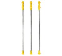 3pcs Telescopic Sprayer Extension Wand 45cm Stainless Steel