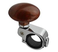 3pcs The sturdy Anti-slip Stylish Car Steering Wheel Auxiliary Control Knob Ball Booster(Brown)