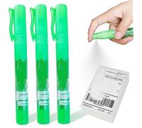 3PCS Thermal Paper Eraser Spray 10ml White Out Liquid with Lid Portable Correction Fluid for Documents, Labels, Packages, Shipping Addresses, Privacy Protection, Liquid White Out