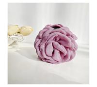 3pcs Three-dimensional Rose Flower Hair Claw Handmade Fabric Flowers Grab Clip For Party Wedding(A-8.5cm)