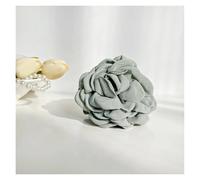 3pcs Three-dimensional Rose Flower Hair Claw Handmade Fabric Flowers Grab Clip For Party Wedding(G-8.5cm)