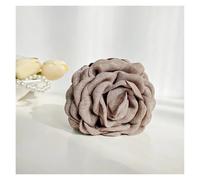 3pcs Three-dimensional Rose Flower Hair Claw Handmade Fabric Flowers Grab Clip For Party Wedding(J-8.5cm)