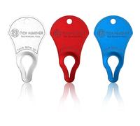 3pcs Tick Key Fast Safe Portable Tick Remover Tool For Pets Animals Humans