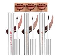 3PCS Tip Lip Stain Peel Off,Waterproof Tint High Pigmented Liner Lip Stain Fuller-Lip Effect Long Lasting,Nude Pink Color Quick Dry Hydrated Smooth Easy Precision (Lip Shift ink-3pcs)