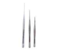 3pcs Tip Tweezers Stainless Steel Non Magnetic for Hobby Crafts