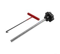 3PCS Tire Valve Stem Core Change Tool Kit for Rapid Valve Replacement Without Removing Tires Fits 0 453 Inch Rim Holes Alloy Steel Material (A Black)