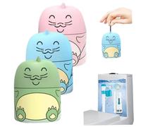 3Pcs Toilet Bowl Cleaners, Cute Cartoon Scented Toilet Bowl Cleaner with Drawstring Last for 90 Days for Bathroom Cleaners, Cleaner, Bathroom, Tank Cleane
