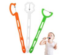 3Pcs Tongue Stabilizing Device Reusable Portable Safe Plastic Oral Motor Therapy Tools for Jaw and Tongue Training.