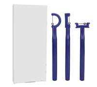 3pcs Tongue Tip Exercise Set, Lateralization Elevation Cleaning Lifting Tool Oral Muscle Training Set Exerciser Language Trainer Adults Stiff Tongue Mouth Strength Speech Talk Tool