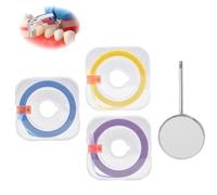 3Pcs Tooth File, Tooth File for Sharp Teeth, Dental Polishing Strips, Rolls Dental Teeth Abrasive Strip, Teeth Sanding Grinding Tool, Teeth Sanding Polisher, Teeth Whitening Strips
