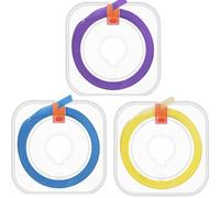 3PCS Tooth Polishing Strips Set with Dental Mirror for Sharp Teeth