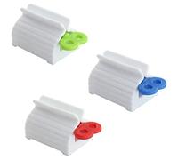 3pcs Toothpaste Squeezer, Creative Rotate Plastic Toothpaste Dispenser, Rolling Tube Toothpaste Squeezer for Bathroom Kitchen Organize, Saving Toothpaste & Cream