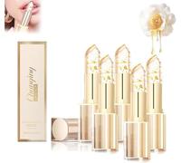 3pcs Transferproof Color-Changing Lipstick,Crystal Color Alchemy,Auto-Tints on Contact,Ph Adaptive Lipstick,Ph AdjustingLipstick for Women,PhBalanced Lip Gloss Color Changing Long Lasting (5)