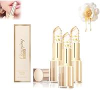 3pcs Transferproof Color-Changing Lipstick,Crystal Color Alchemy,Auto-Tints on Contact,Ph Adaptive Lipstick,Ph AdjustingLipstick for Women,PhBalanced Lip Gloss Color Changing Long Lasting (3)