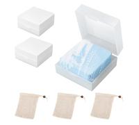 3PCS Travel Soap Case for DR. Squatch, Portable for DR. Squatch Soap Holder Container Soap Saver Bag, Fits Bars Square, Waterproof Travel Holder for Bathroom Gym Camping Outdoor Use