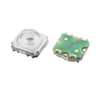 3PCS TS-H011 10 * 10 * 4.0H Auto switch Tactile Switch SMD 4 Pin Push Button Switch With Red LED(Red)