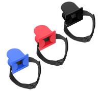 3pcs U Shaped Fishing Rod Holder Stand for Bridge Railings and Ground | Tpe Rubber Band, Rail Clamp Support, Timesaving Installation, Stable Surf Positioning, for Pier Fishermen and Shore Anglers