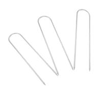 3pcs U Shaped Metal Ground Stakes 30.5cm 6mm Heavy Duty Pegs
