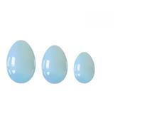 3Pcs Undrilled Yoni Egg Set Natural Jade Massage Egg Women Pelvic Kegel Exerciser Jade Massager,4