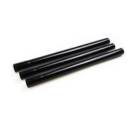 3Pcs Universal Adjustable Extension Pipe 32mm Telescopic Suction Rod Tube Wand Vacuum Cleaner Attachment Accessories(Black)