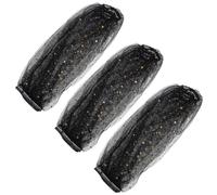 3pcs Universal Bird Cage Mesh Cover Black Nylon Protective Netting
