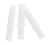 3pcs Universal Food Pusher for Meat Grinder Attachment, Plastic White