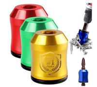 3PCS Universal Screwdriver Magnetizer & Magnetic Drill Bit Holder Set,1/4 Inch (6.35mm) Screwdriver Head Magnetic Ring,Strong Magnetic Screw Ring for Secure Grip,Easy to Use & Carry for Power Tools