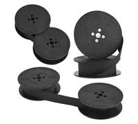 3pcs Universal Typewriter Ribbon, Compatible for Royal Smith Corona Brother | Twin Spool Black Ink Vintage Typewriter Ribbon Replacement Portable Compatible with Specific Model Ml80 Gr9 Eps600