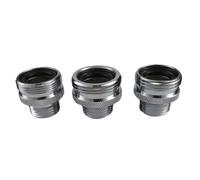 3Pcs Universals Copper Shower Head Converter Showers Arm Conversion Adapter Replacement Ball End Shower Arm Adapters Old Head to Male Pipe Thread