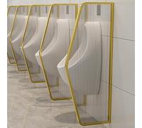 3PCS Urinal Privacy Screen with Tempered Glass for Public Restrooms