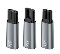 3Pcs USB-C Shaver Charger Adapter Compatilbe with Philips, 4.3V 5V 15V Set Charging Converter with Indicator for One Blade Norelco QP2834 QP4530 7000 5000 3000 Series Oneblade QP2520 QP2515 HQ850
