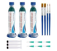 3PCS UV Solder Mask UV Light Curing Solder Mask Ink BGA, PCB Solder Resist Ink- Green Ink by WAIMILK